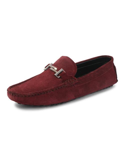 red slip on  loafer - 17710543 - Very Small Image - 1