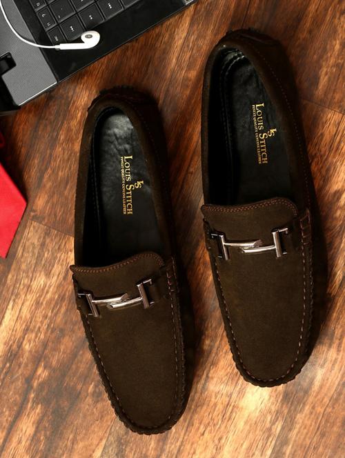 brown slip on  loafer - 17710546 - Very Small Image - 1