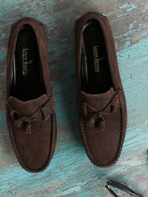 brown slip on  loafer - 17710550 - Very Small Image - 1