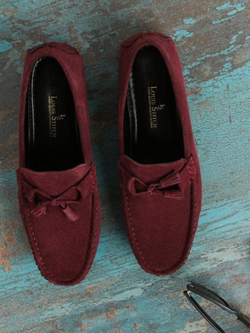 red slip on  loafer - 17710554 - Very Small Image - 1