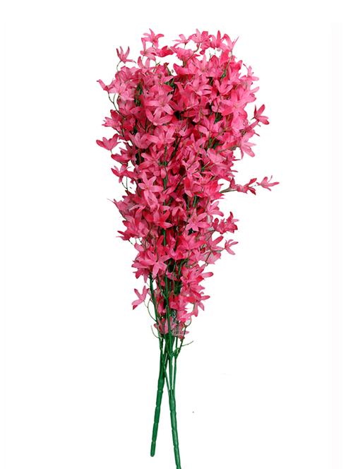 giftify pink forsythia artificial flower (31.02 inch, pack of 2) - 17715843 - Very Small Image - 1