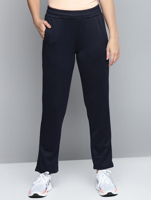 high rise solid track pants  - 17718721 - Very Small Image - 1