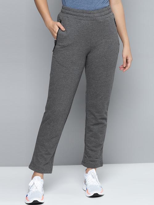 high rise solid track pant - 17718731 - Very Small Image - 1