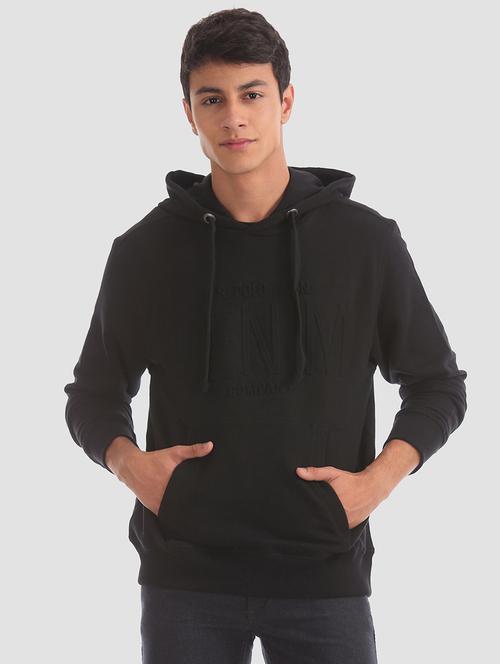 black self design sweatshirt  - 17728888 - Very Small Image - 1
