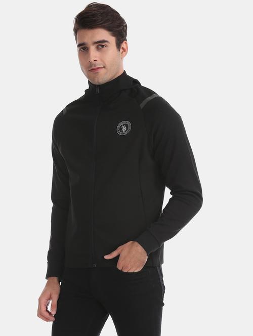 black solid sweatshirt  - 17728972 - Very Small Image - 1