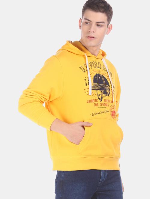 yellow front print sweatshirt  - 17729000 - Very Small Image - 1
