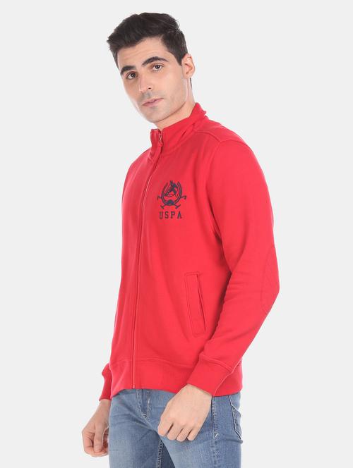 red solid sweatshirt - 17729025 - Very Small Image - 1