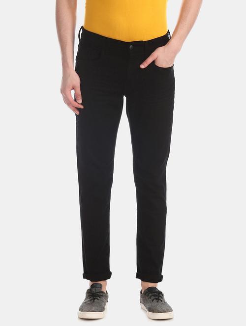 black plain denim jeans - 17731448 - Very Small Image - 1