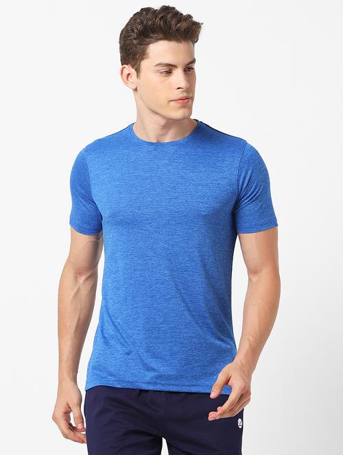blue solid t-shirt - 17732455 - Very Small Image - 1