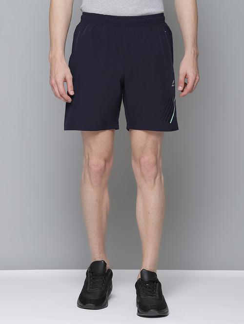 navy blue solid shorts - 17732727 - Very Small Image - 1