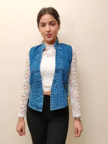 nug shrug fabric used denim. available  - 17733141 - Very Small Image - 1