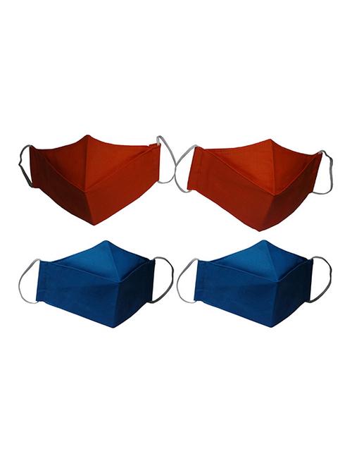 multi colored cotton antipollution women mask - 17733856 - Very Small Image - 1