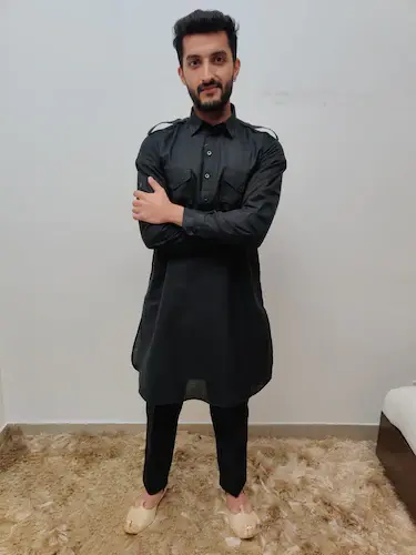 punjabi pathani with pants  - 17733974 - Very Small Image - 1