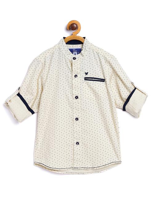 yellow printed  shirt - 17735399 - Very Small Image - 1