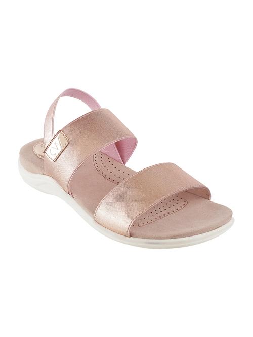 gold synthetic sandals - 17735844 - Very Small Image - 1