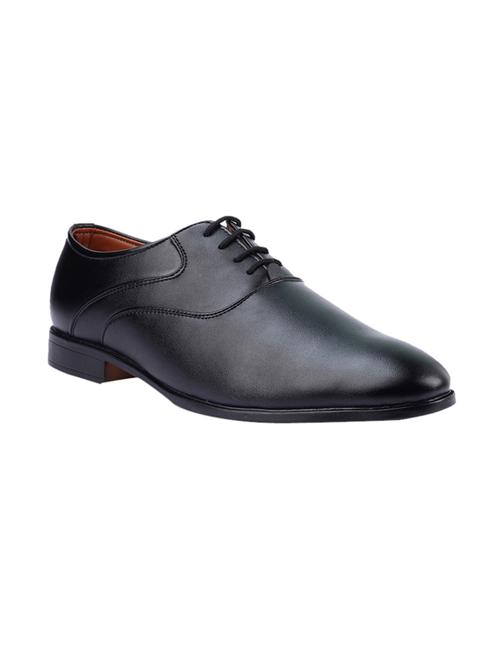 black patent leather laceup derbies - 17737613 - Very Small Image - 1