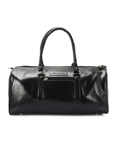 black leather dufflebag - 17739202 - Very Small Image - 1