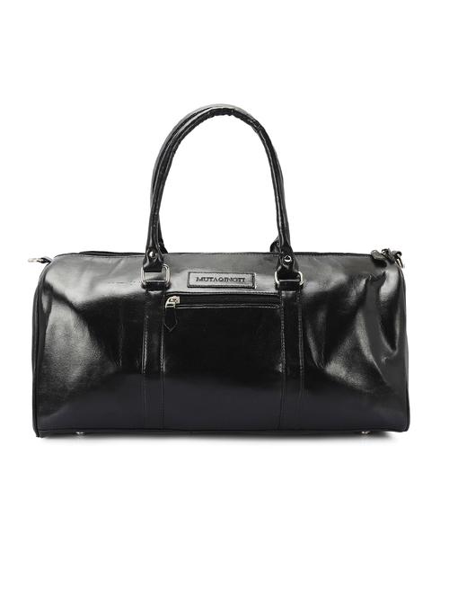 black leather dufflebag - 17739211 - Very Small Image - 1
