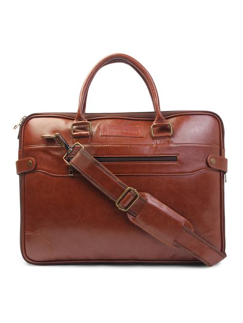 brown laptop bag - 17740046 - Very Small Image - 1