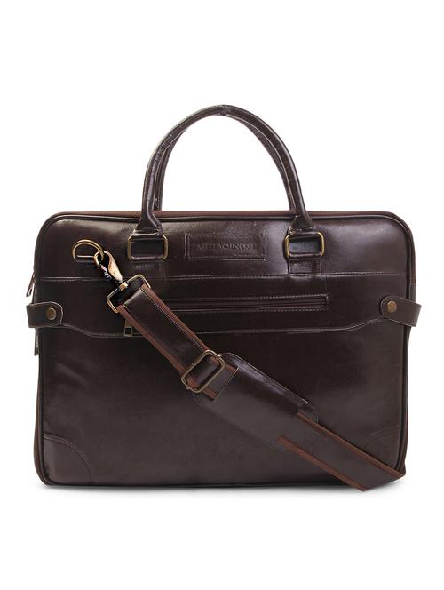 brown laptop bag - 17740047 - Very Small Image - 1
