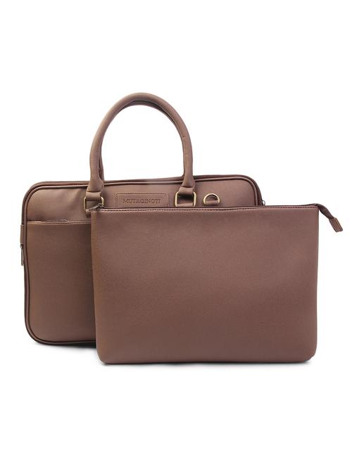 brown laptop bag - 17740060 - Very Small Image - 1