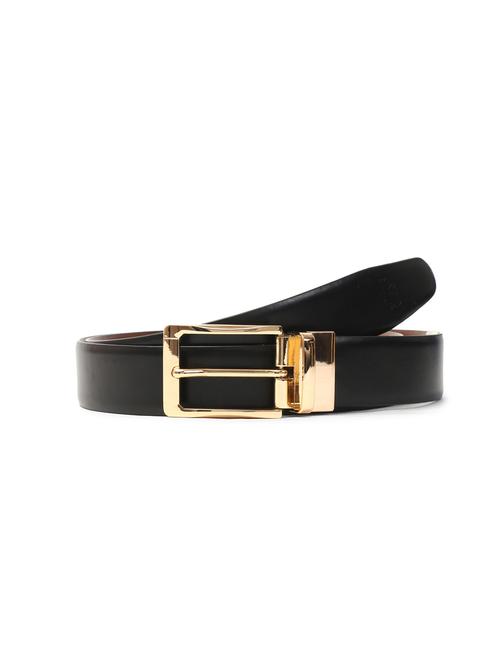 black leather belt - 17740120 - Very Small Image - 1