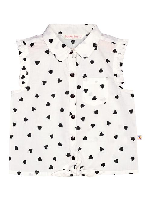 white cotton top - 17741258 - Very Small Image - 1