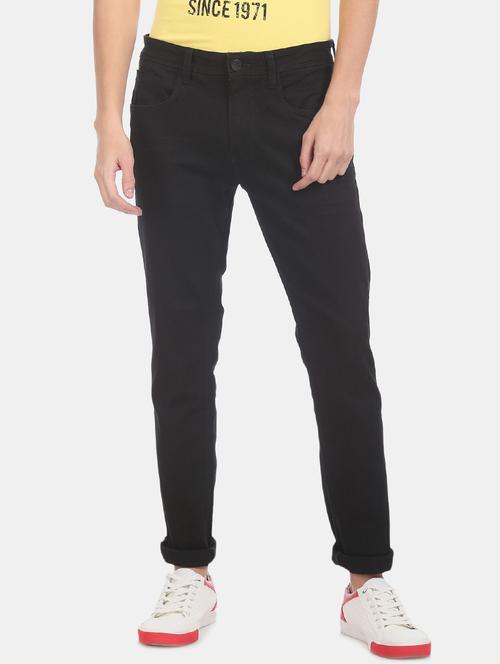 black plain denim jeans  - 17742439 - Very Small Image - 1