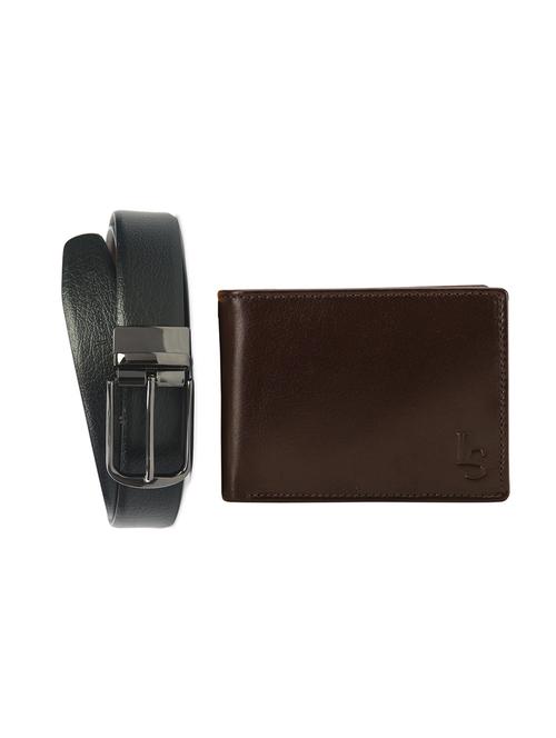 brown leather gift combo - 17743636 - Very Small Image - 1