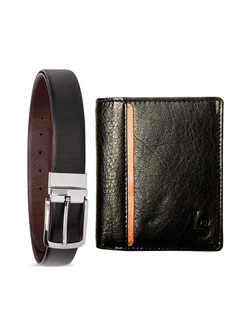 black leather gift combo - 17743645 - Very Small Image - 1