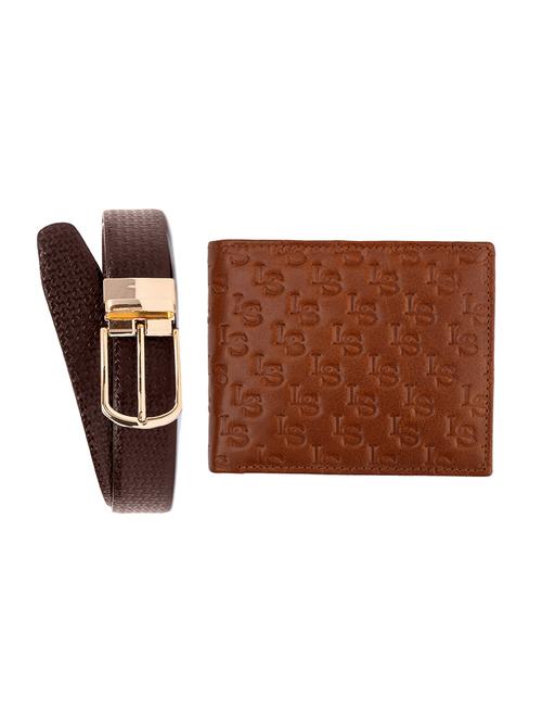 beige leather gift combo - 17743673 - Very Small Image - 1
