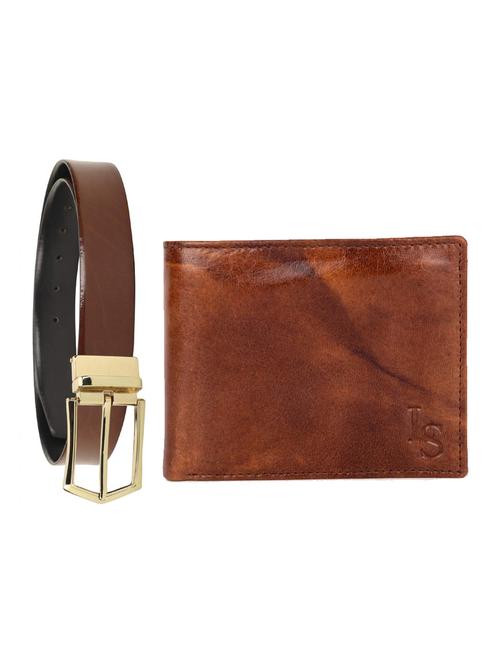 brown leather gift combo - 17743676 - Very Small Image - 1