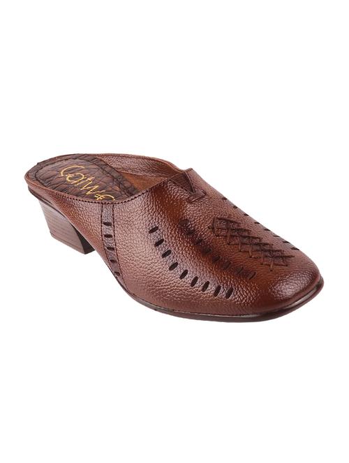 brown leather slip on loafers - 17743821 - Very Small Image - 1