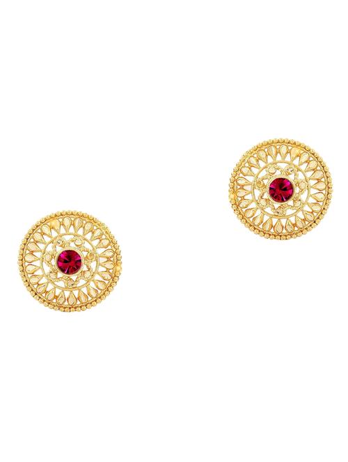 gold studs earrings - 17743976 - Very Small Image - 1