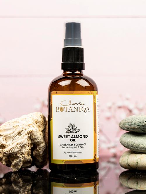 clovia botaniqa sweet almond carrier oil - 100ml - 17744053 - Very Small Image - 1