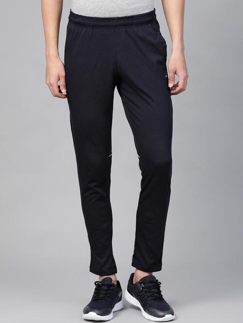 navy blue side striped full length track pant - 17749679 - Very Small Image - 1