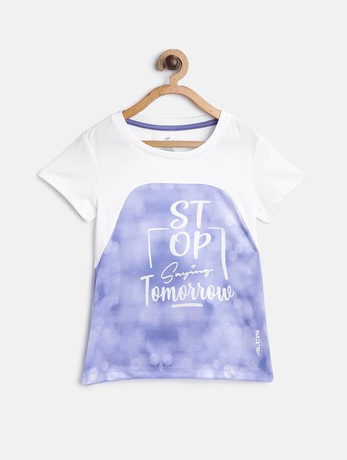 round neck printed top - 17749893 - Very Small Image - 1