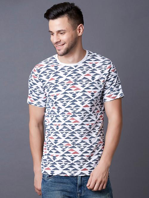 white printed t-shirt - 17750366 - Very Small Image - 1