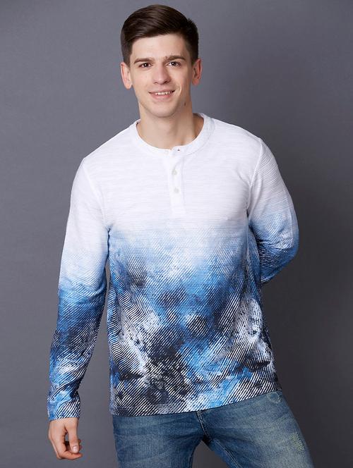 white printed t-shirt - 17750536 - Very Small Image - 1