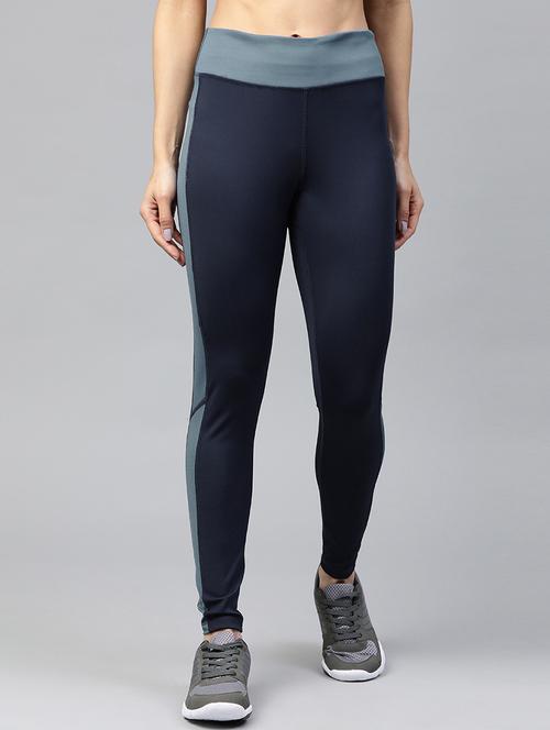 high rise color block leggings  - 17750621 - Very Small Image - 1