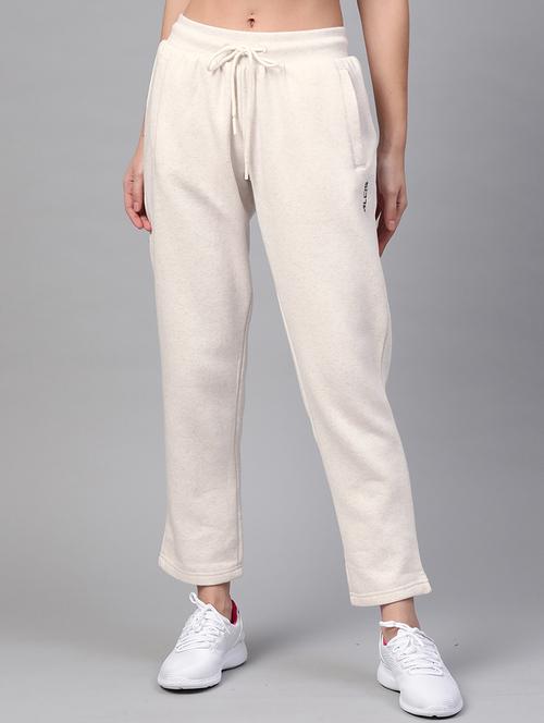 white cotton track pants - 17750668 - Very Small Image - 1