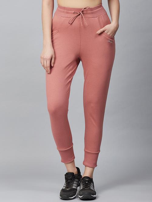 pink cotton track pants - 17750745 - Very Small Image - 1