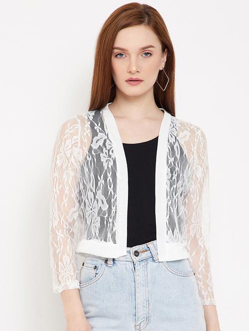 solid lace shrug - 17750903 - Very Small Image - 1