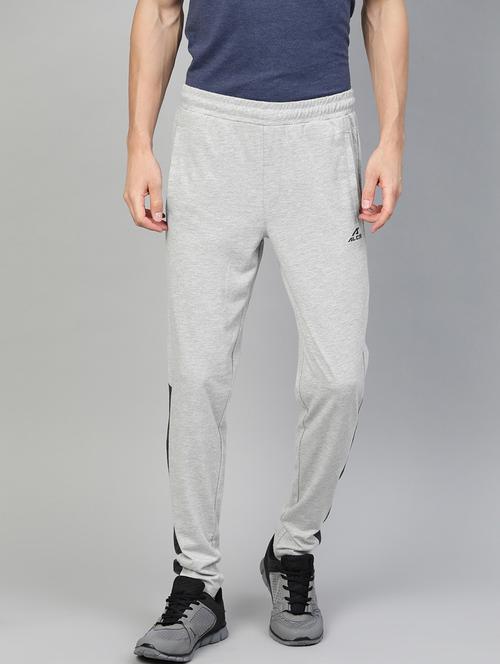 grey side taped full length track pant - 17751800 - Very Small Image - 1