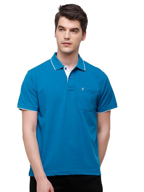 men solid short sleeve regular fit polo t-shirt - 17753291 - Very Small Image - 1