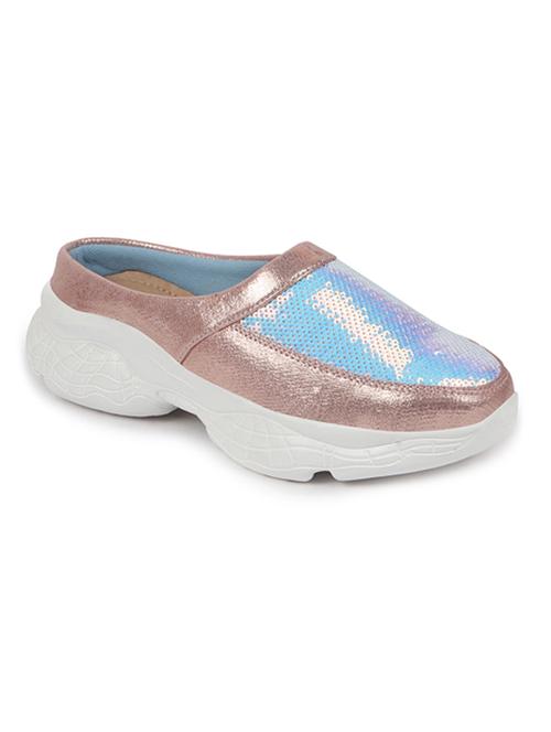pink pu casual shoes - 17753670 - Very Small Image - 1