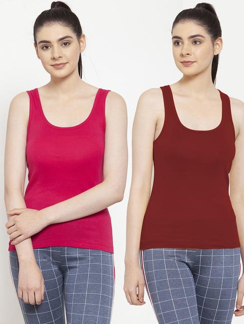 pack of 2 solid camisole - 17755932 - Very Small Image - 1