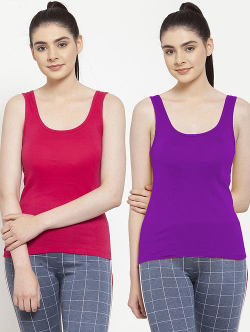 pack of 2 solid camisole - 17755933 - Very Small Image - 1