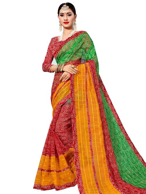 women's self design green colored saree - 17756729 - Very Small Image - 1