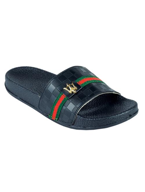 black slides flip flop - 17758689 - Very Small Image - 1